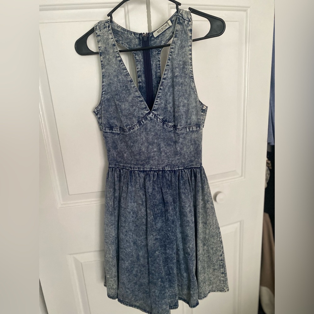 Denim Sleeveless Dress